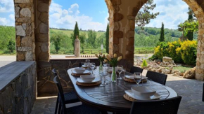 VAL D'ORCIA DELUXE 3 incantevole casa con vista sulle colline, WiFi e parcheggio San Giovanni D'asso
